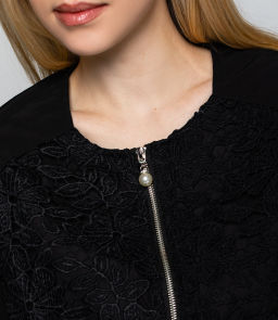 Бомбер #КТ2552, чёрный