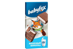 BabyFox, молочный шоколад, 90 г
