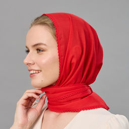 Косынка хлопковая 150 х 95 см - Мастерская ПОКРОВ фото 7