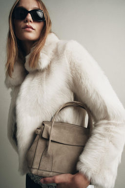 MINI CITY BAG LEATHER - Zara фото 3
