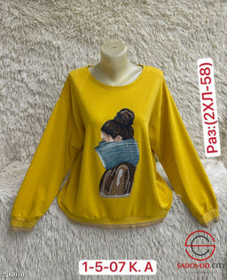 свитшот женский с рисунком (девушка)