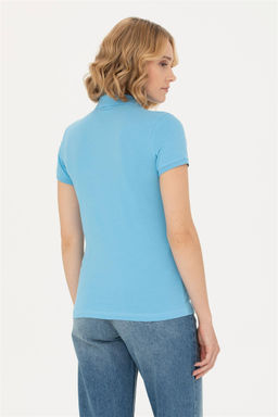 Kad_n Turkuaz Polo Yaka Ti__rt - U.s. polo assn фото 5