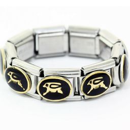 Звено для наборных браслетов Козерог