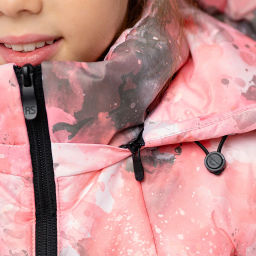 RODOS Куртка для девочки мембрана зима М-283/1 Куртка Розовый