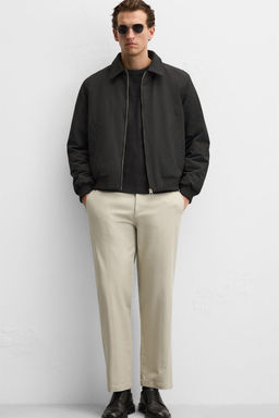 TEXTURED STITCH TROUSERS - Zara фото 5