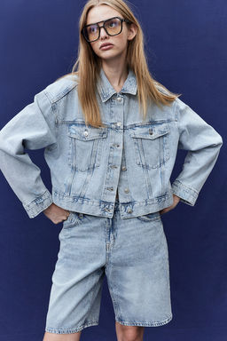 Cazadora denim corta - H&m фото 3