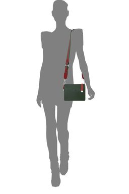 Сумка женская Ц-436.1 зеленый - Protege фото 4