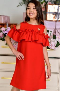 Нарядное платье для девочки Happy Fox