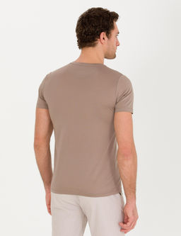 Норковая облегающая базовая футболка - Cacharel фото 5