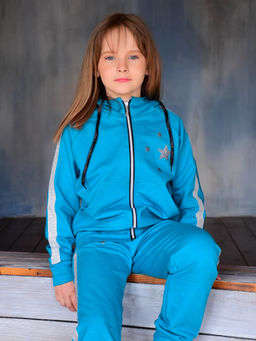 Спортивный костюм для девочки К043 от фабрики Спортсоло