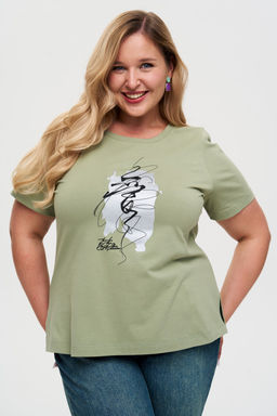 Футболка Рассвет оливковый - Intikoma фото 7