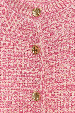 CHAQUETA PUNTO MANGA FRANCESA / Rosa - Zara фото 6