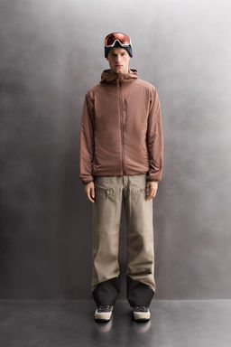 QUILTED MID-LAYER SKI JACKET