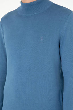 Мужской темно-синий базовый свитер Неожиданная скидка в корзине - U.s. polo assn фото 7