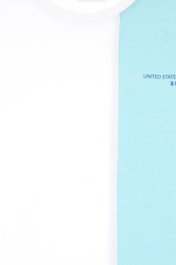 Erkek _ocuk Beyaz Oversize Bisiklet Yaka Ti__rt Sepette S_rpriz _ndirim - U.s. polo assn фото 4