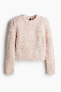 Jersey en punto efecto pelo con hombreras - H&m фото 6