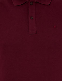 Темно-красная приталенная футболка - Cacharel фото 6