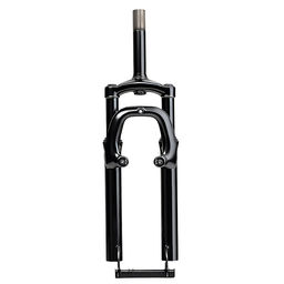 Вилка амортизационная 27,5" стальная, ход 60мм, под диск. торм. шток 1-1/8 210мм, прямой шток, черная