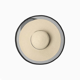 Шляпа женская MINAKU с сеткой, бежевая, размер 58