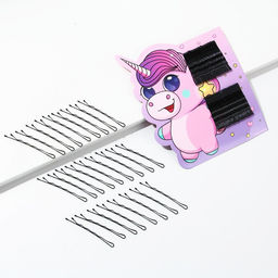 Цена за 2 шт. Невидимки для волос «Будь в тренде» 60 шт., 4.5 см