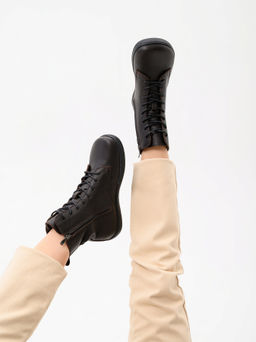 Босоногие ботинки 351.NATAbl.Темно-коричневый оттима/шерсть