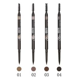 FARRES /MB010-02/ Карандаш Механический для бровей Slim с щеточкой (Серо-коричн.). 6 - Farres cosmetics фото 2