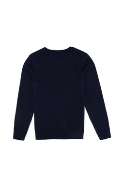Темно-синий трикотажный свитер для мальчика - U.s. polo assn фото 5