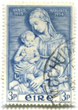 Марка Анна Мария 1954 год Ирландия