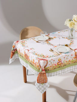 Скатерть на стол Доляна. Пасхальные цыплята 145?2153 см