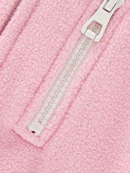 Флисовая толстовка на молнии UD 7085 св.розовый - Mini maxi фото 4