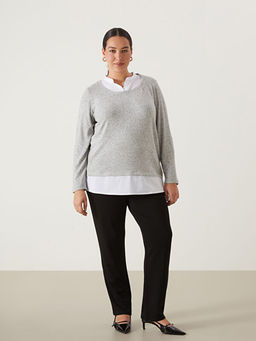 Beli Lastikli Kad?n Pantolon