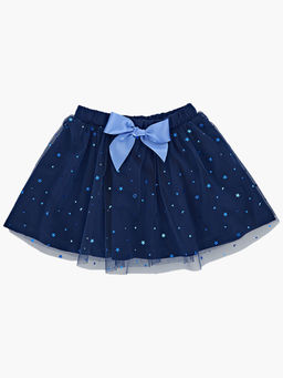 Юбка пачка из фатина UD 4421 синий - Mini maxi фото 3