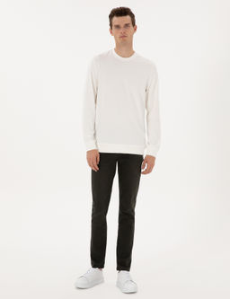 Haki Slim Fit Jean Pantolon