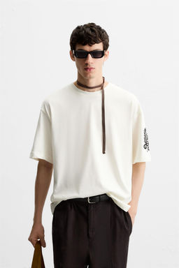 CONTRAST EMBROIDERY SHIRT - Zara фото 2