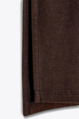 WASHED EFFECT INTERLOCK T-SHIRT - Zara фото 9