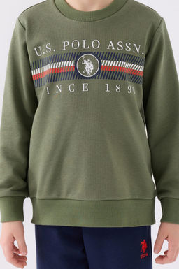 Мальчик хаки пижама Неожиданная скидка в корзине - U.s. polo assn фото 5