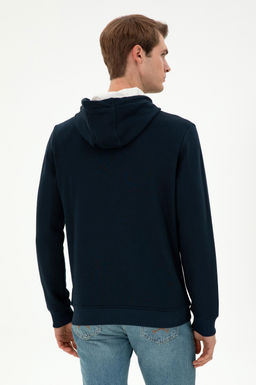 Erkek Lacivert Sweatshirt