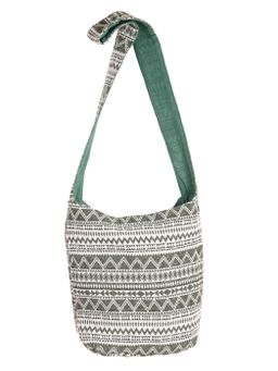 Сумка с 2 карманами хлопок на лямке № С8/3 - Ганг фото 2