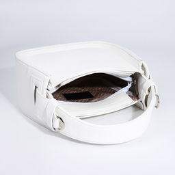 Сумка-тоут TEXTURA на молнии, цвет белый  фото 6