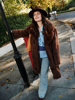 ?izgili Oversize Poplin Kad?n G?mlek