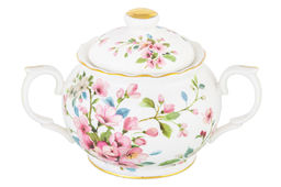 Сахарница 380 мл 15,5*10*10 см Яблоневый цвет на белом NEW BONE CHINA - Elan gallery фото 4