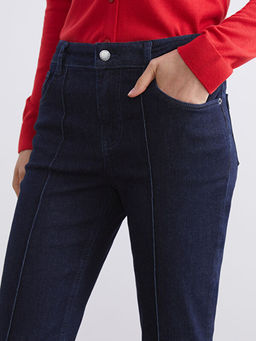 Straight Fit Kad?n Jean Pantolon