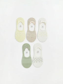 Desenli Kad?n Babet ?orap 5li