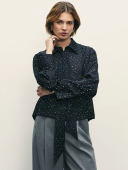 Блуза женская с бантом / Zarina