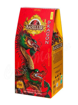 Колекция Драконы / Рубиновый/ (72373) КАРТОН черн. вес 75 г (BASILUR)