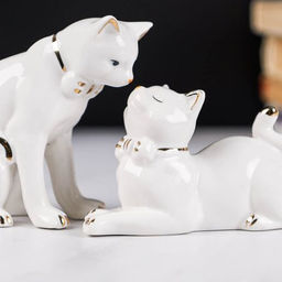 Статуэтка Кошки 2 штуки 8 см / B1002 /уп 48/ - Галеонтрейд фото 3