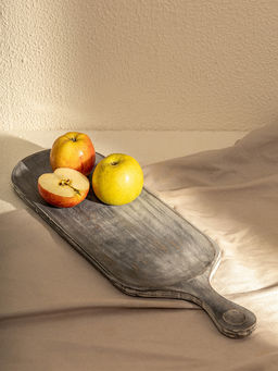 Доска сервировочная 50x15 серый дерево акации