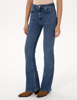 Mavi Skinny Flare Fit Jean Pantolon