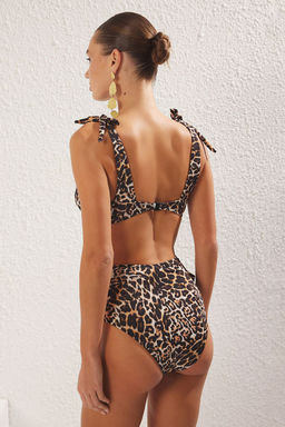 TRENDYOLMILLA Etnik Desenli Bralet Dugumlu Bikini Ustu TBESS24BU00155  фото 31