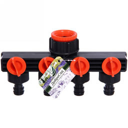 Распределитель на 4 канала 3/4", 4 штуцера ДоброСад